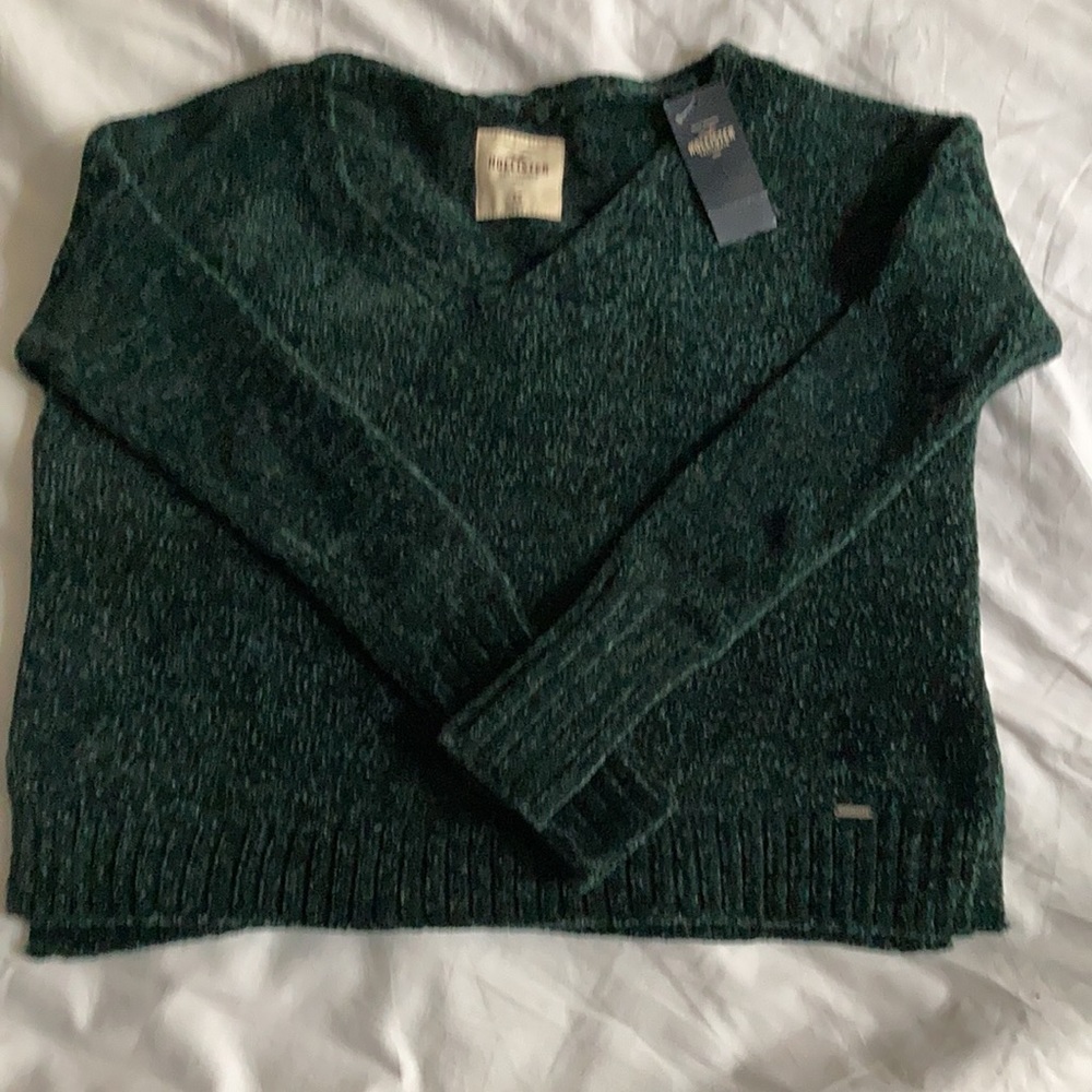 Hollister Green Sweater, size extra small